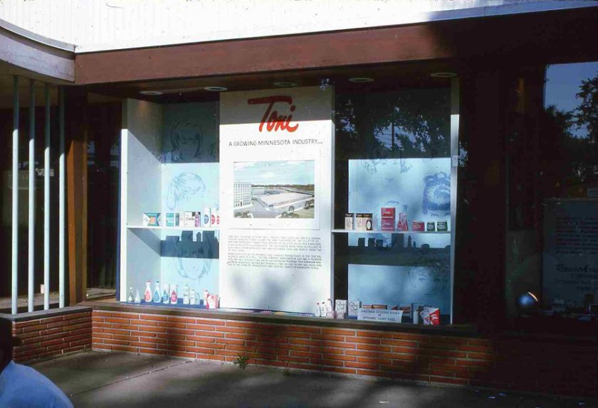 1966 State Fair Toni window display