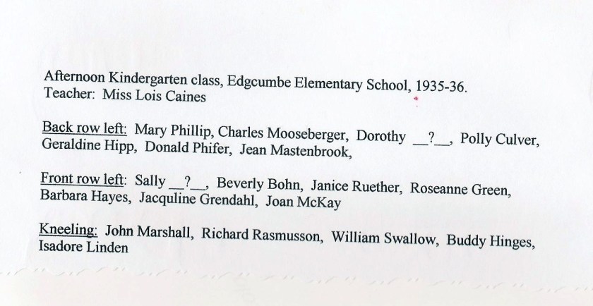 Edgcumbe class (back)