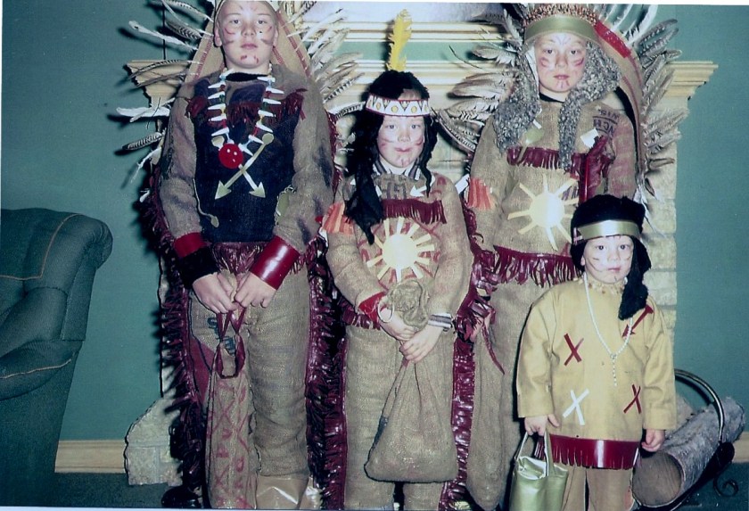 Four little Indians