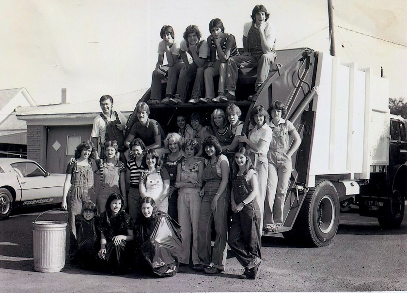 Student council, trash truck